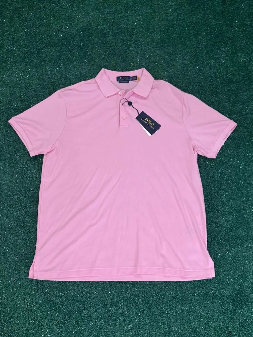 Polo Ralph Lauren Men's Custom Slim Fit Polo Shirt in Pink